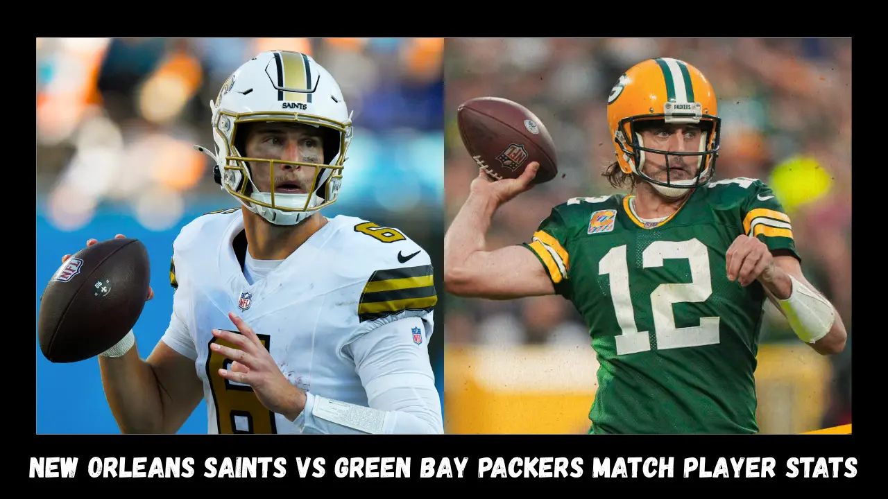 new orleans saints vs green bay packers match player stats