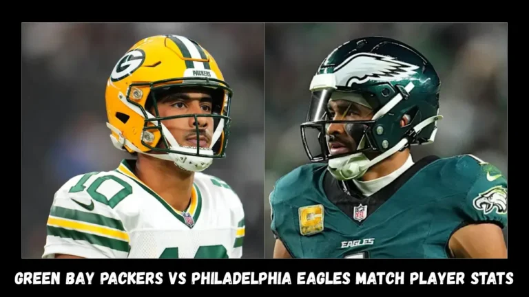 green bay packers vs philadelphia eagles match player stats