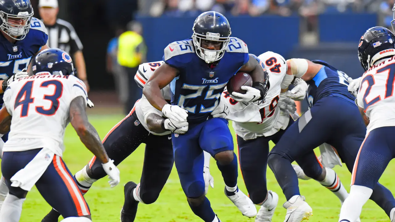 tennessee titans vs chicago bears match player stats