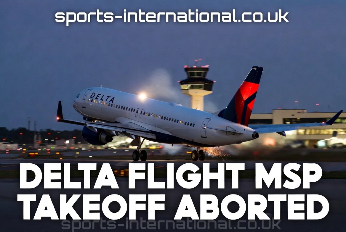 delta flight msp takeoff aborted